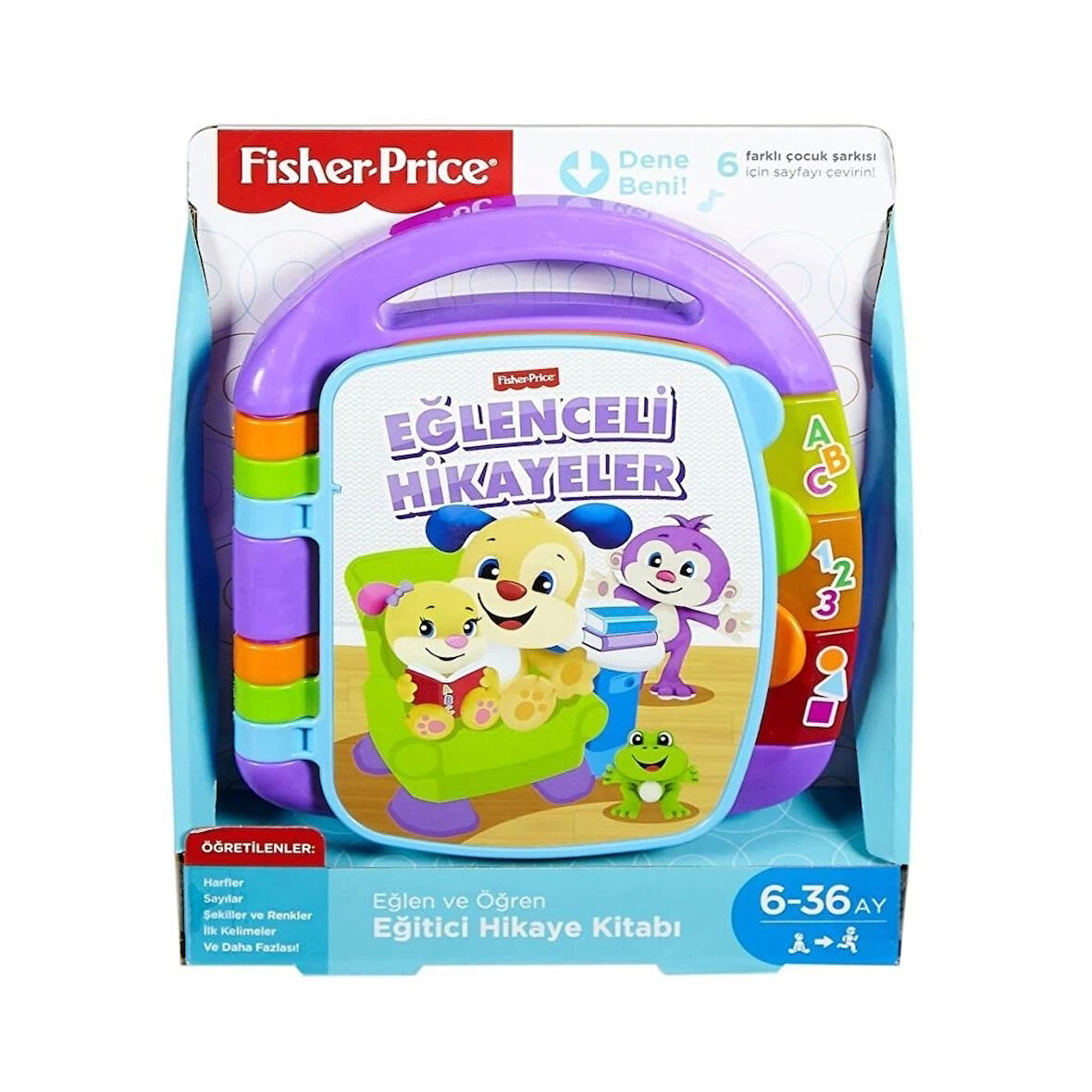 CEYLAN ADAM Nessiworld FRC73 Fisher-Price® Eğitici Hikaye Kitabı / Türkçe / Eğlen ve Öğren