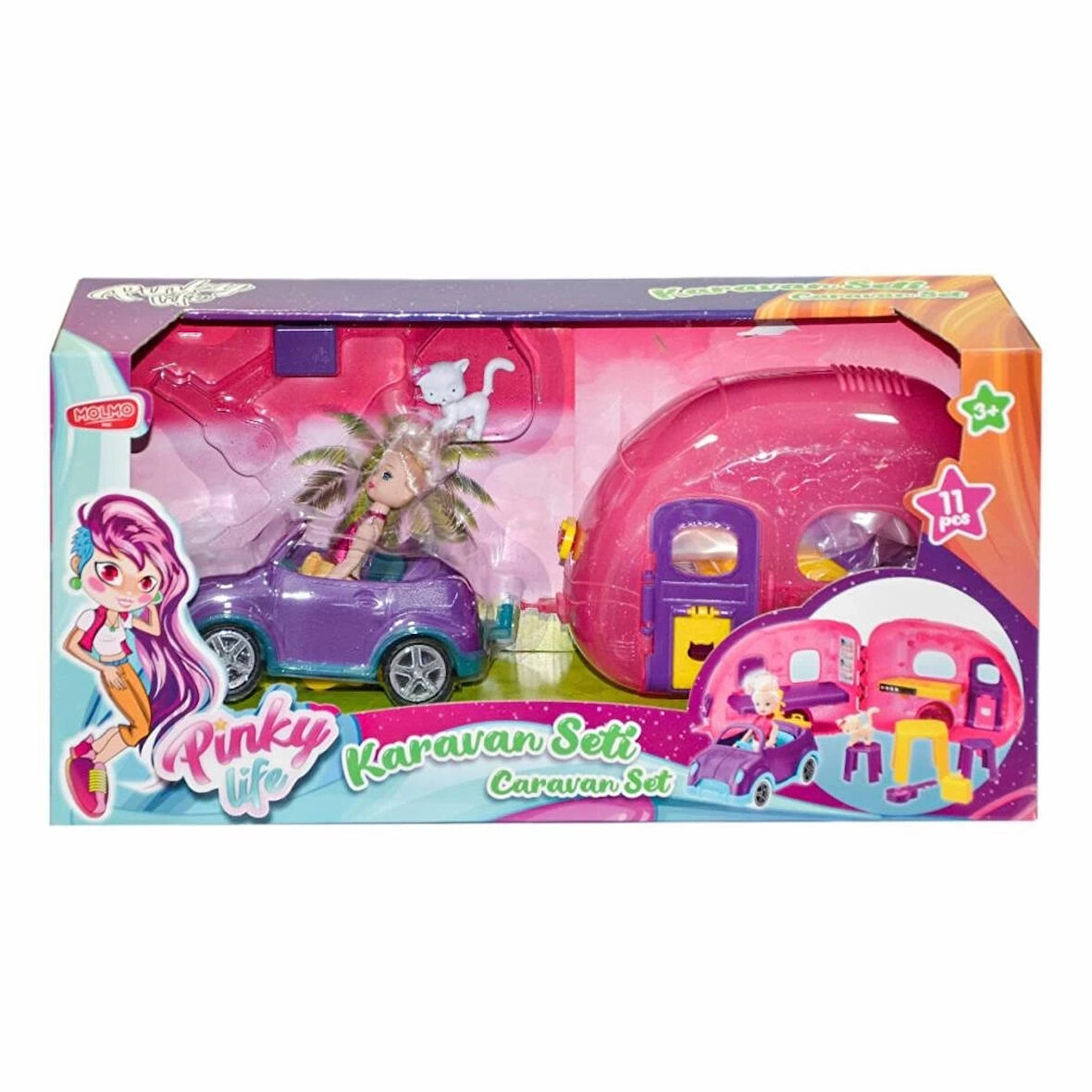 CEYLAN ADAM Nessiworld ML495 Karavan Seti 11 Parça -Molmo