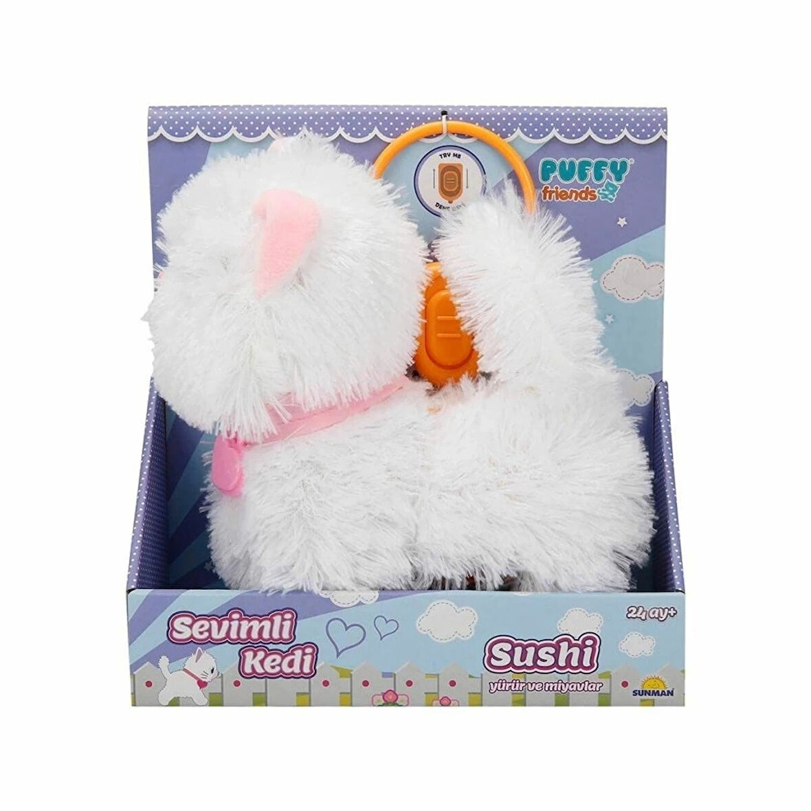 CEYLAN ADAM  3377 Sevimli Kedi Sushi Sesli ve Hareketli -Sunman