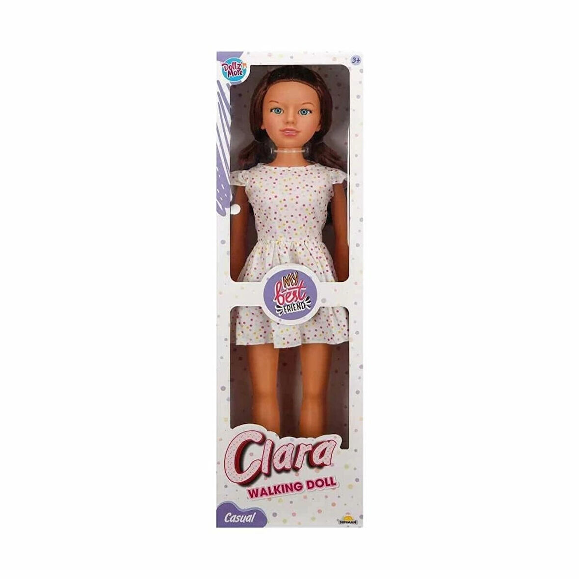 CEYLAN ADAM Nessiworld 80011 Yürüyüş Arkadaşım Clara Casual 80 cm -Sunman