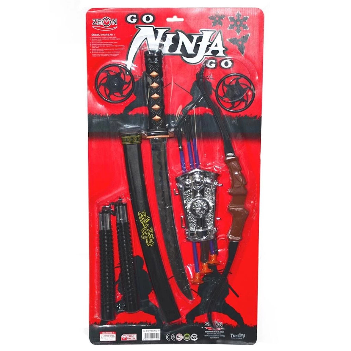 CEYLAN ADAM Nessiworld  ZN-2019 OKLU NİNJA SET