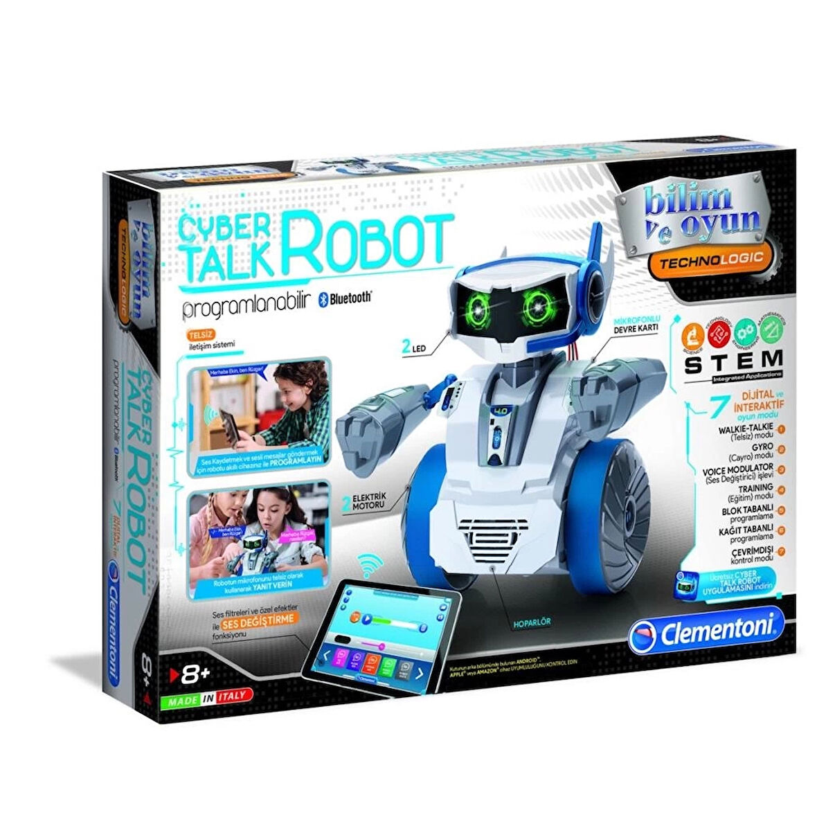 CEYLAN ADAM  64447 Cyber Talk Robot - Robotik Laboratuvarı +8 yaş