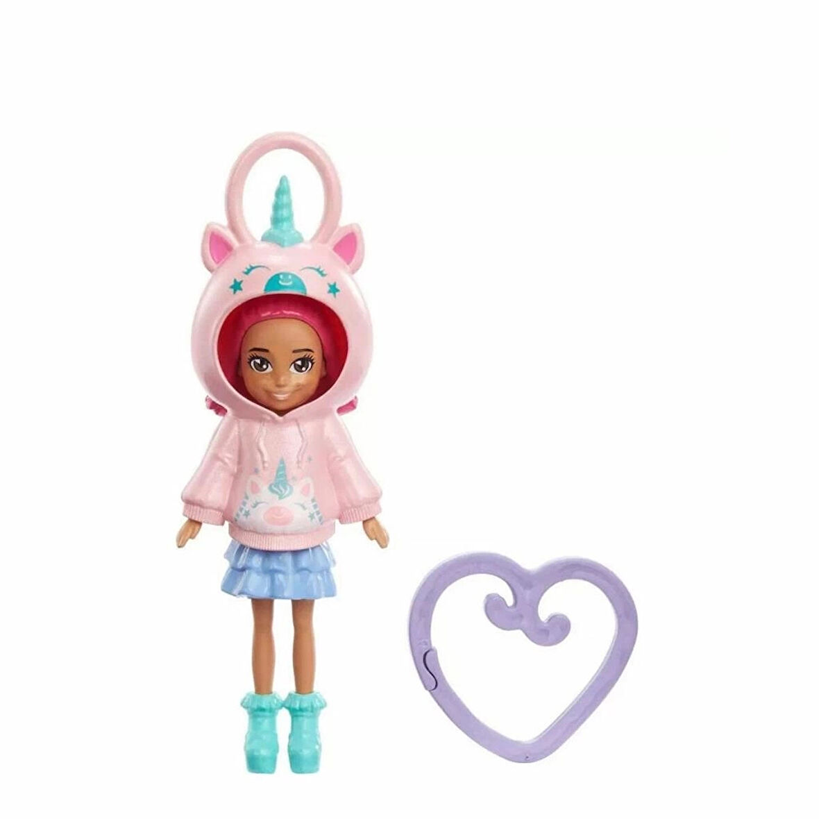 CEYLAN ADAM Nessiworld HKV98 Polly Pocket Kapüşonlu Bebekler