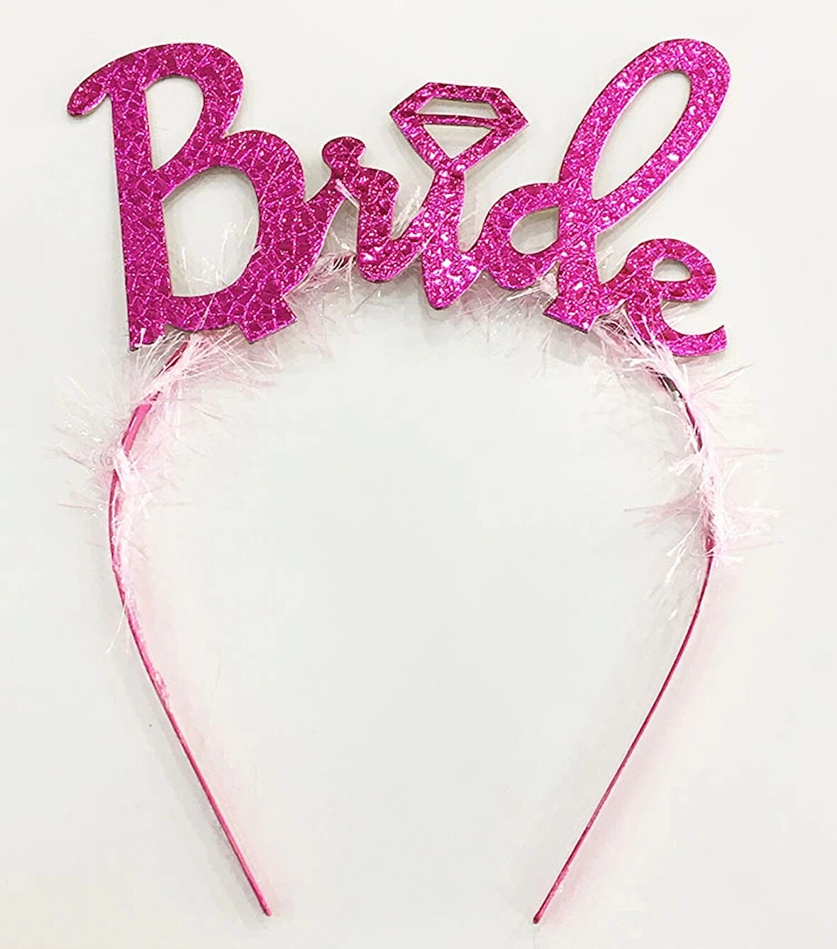 CEYLAN ADAM Nessiworld    Gümüş Renk Bekarlığa Veda İtalik Yazı Alyanslı Bride Taç