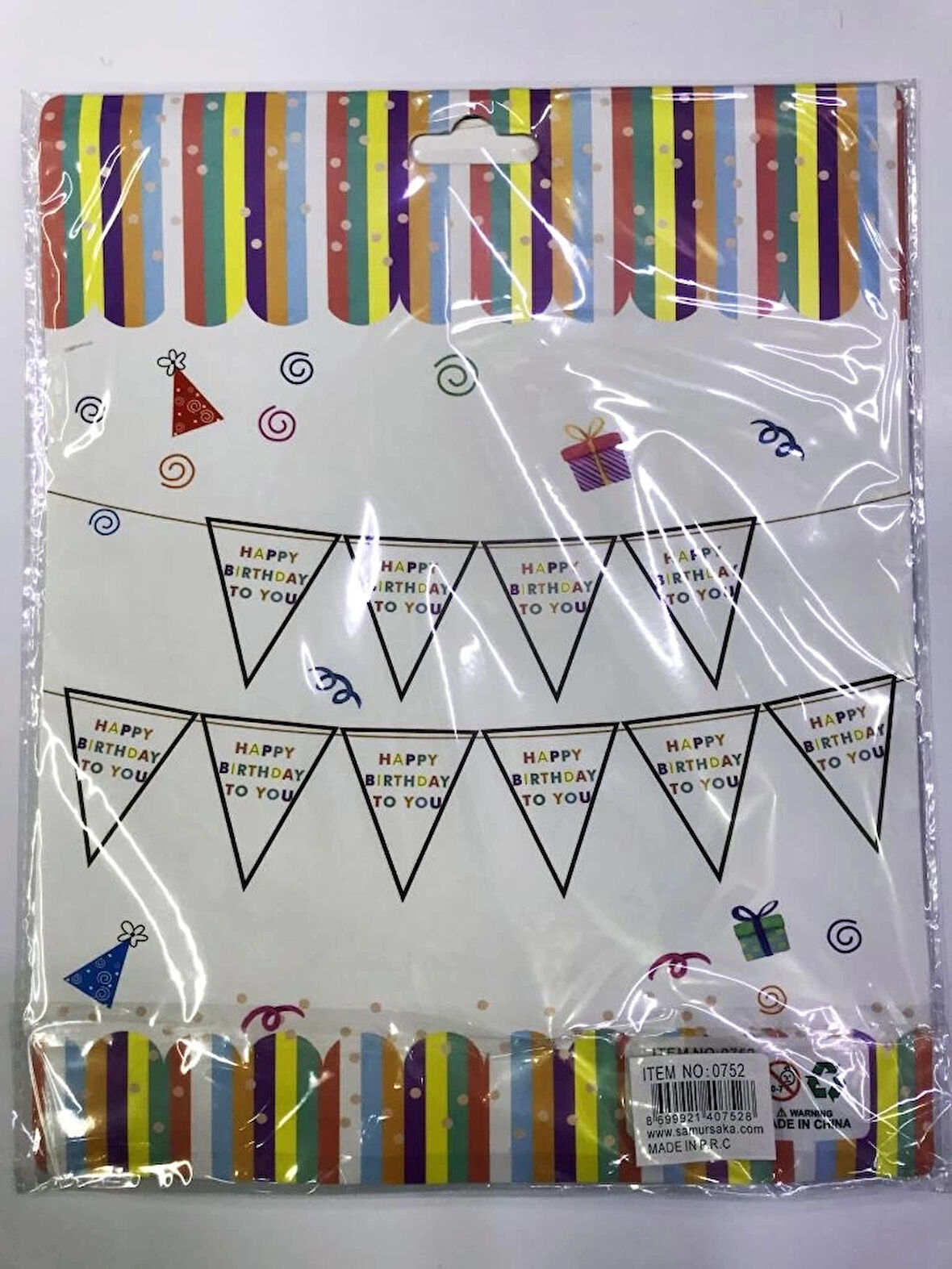 CEYLAN ADAM Nessiworld  Happy Birthday To You Flama Bayrak Süs