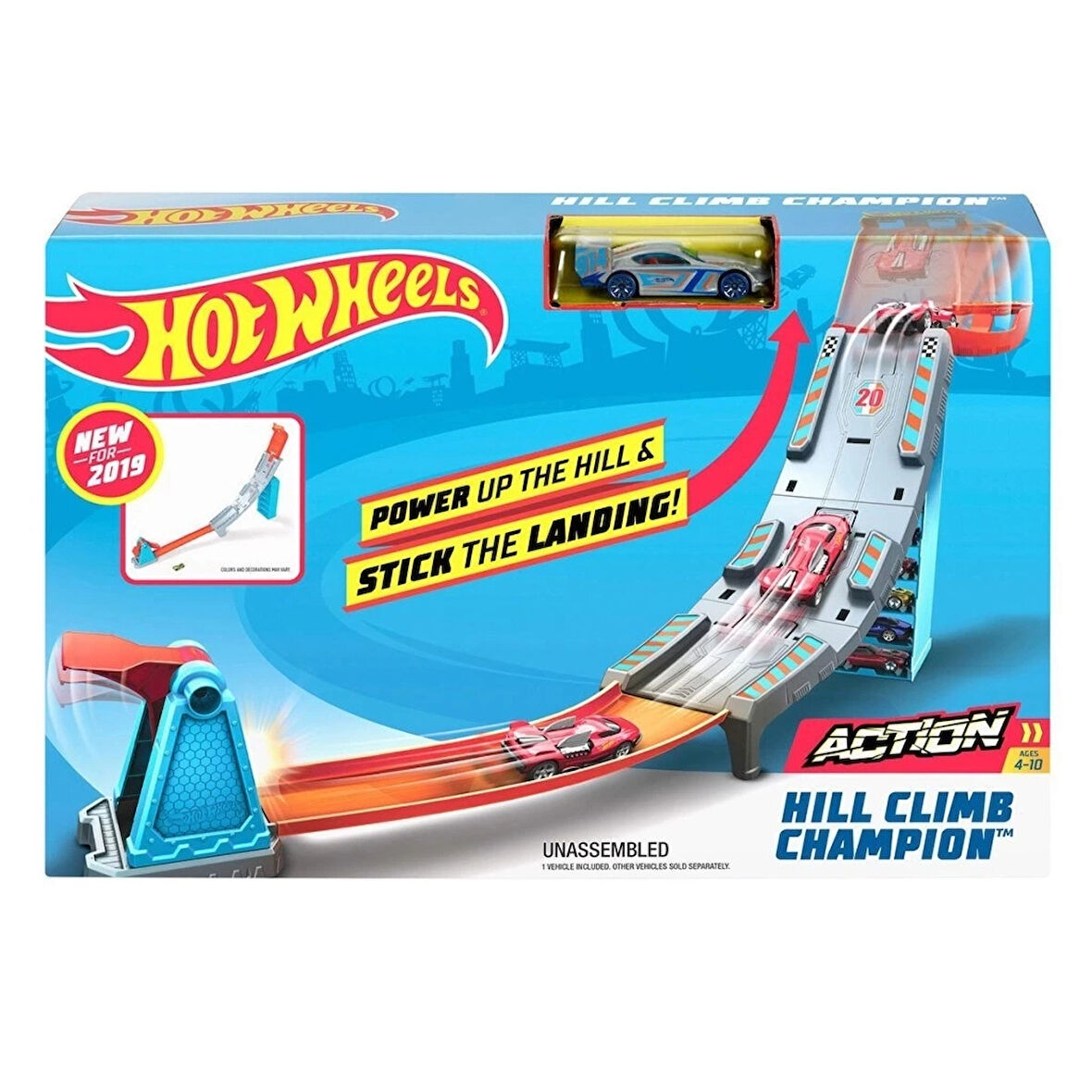 CEYLAN ADAM  GBF81 Hot Wheels Şampiyonluk Parkuru Yarış Seti