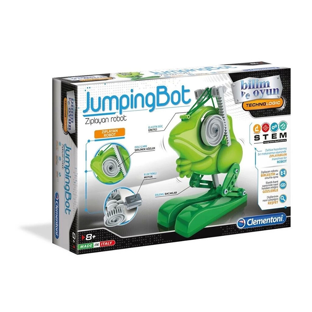 CEYLAN ADAM Nessiworld 64956 Robotik Laboratuvarı - Jumpingbot +8 yaş