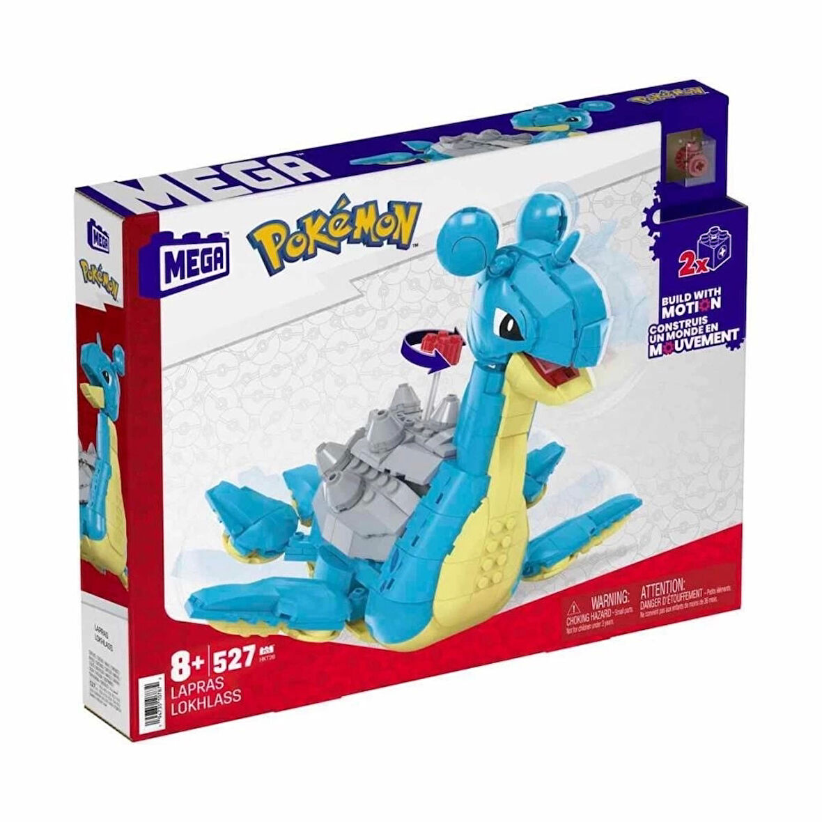 CEYLAN ADAM  HKT26 MEGA Pokémon™ Lapras 527 parça +8 yaş