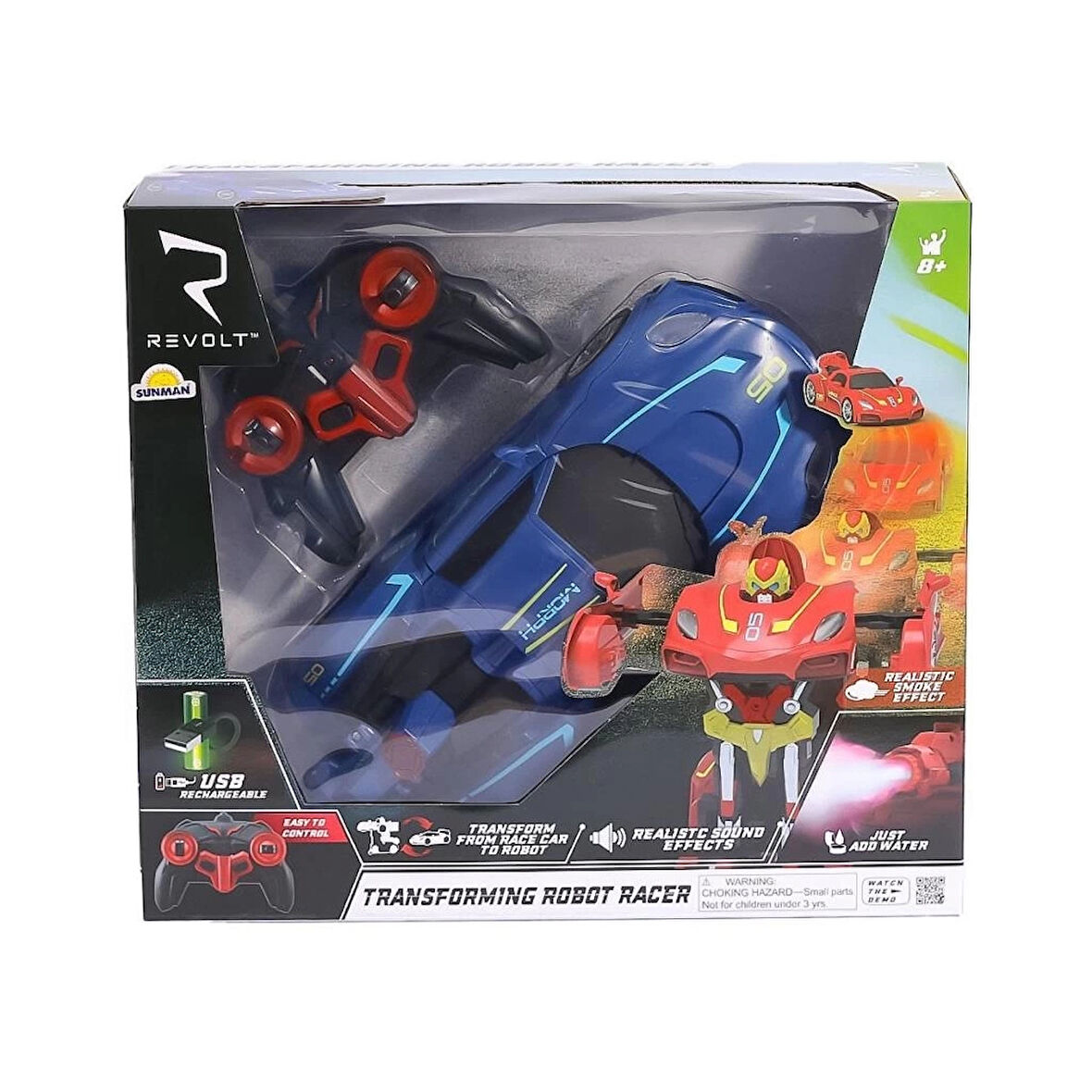 CEYLAN ADAM  90654 Kumandalı Transforming Robot -Sunman