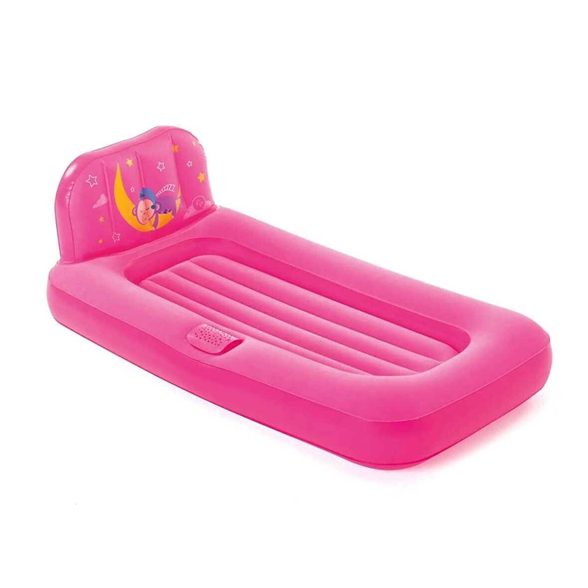 CEYLAN ADAM   Bestway Fisher Price Pembe Çocuk Yatağı