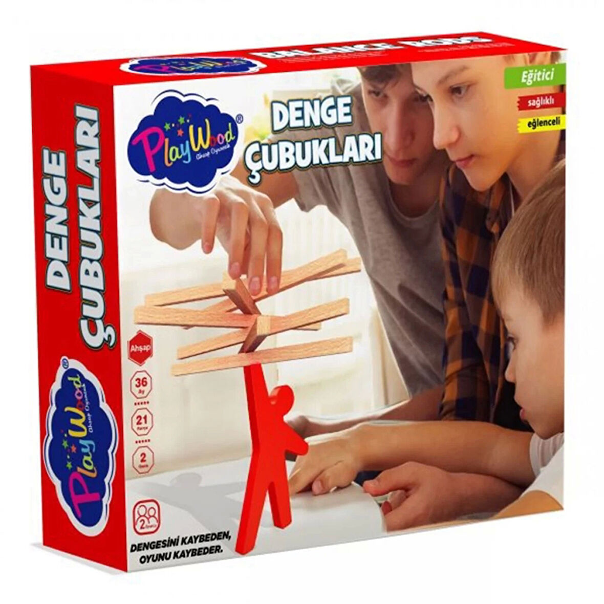 CEYLAN ADAM   Playwood Ahşap Denge Çubukları