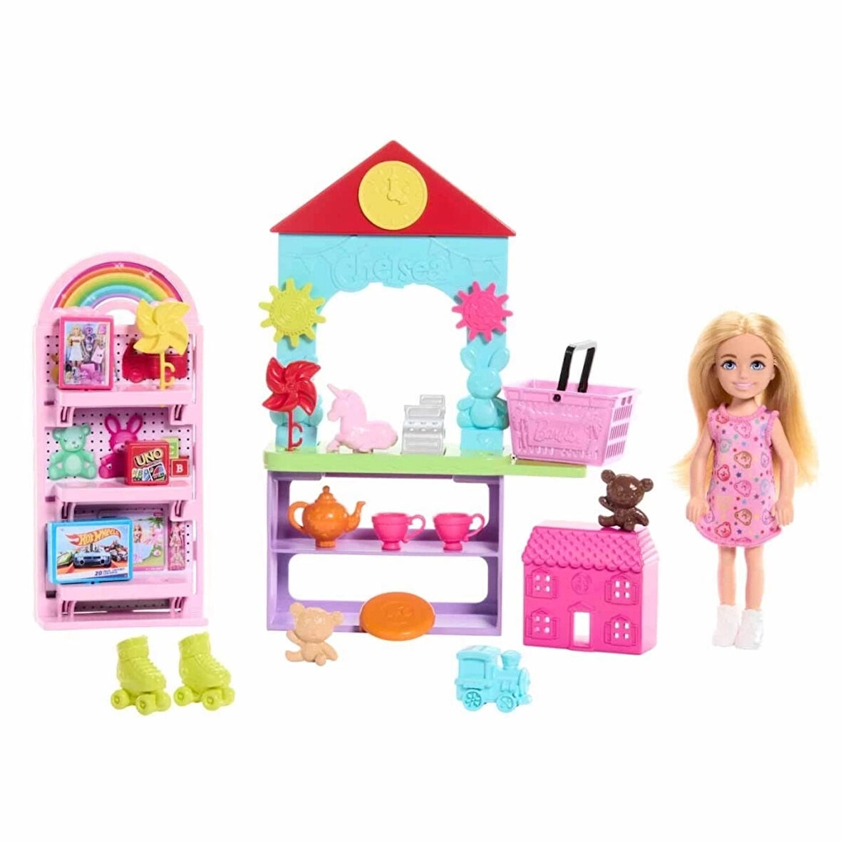 CEYLAN ADAM   Barbie Chelsea Oyuncak Dükkanı Oyun Seti HNY59