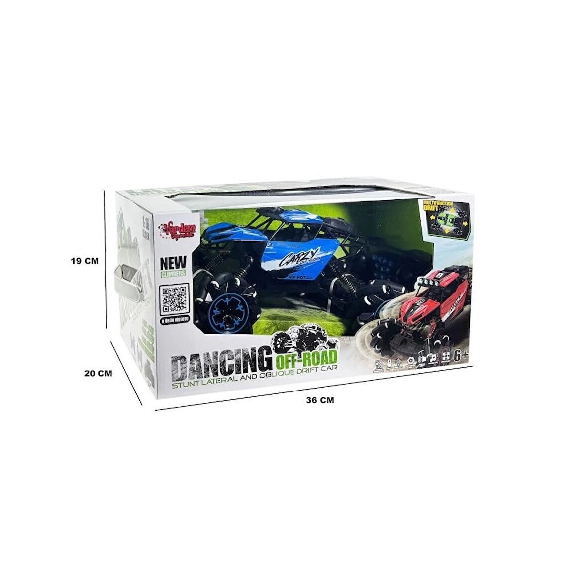 CEYLAN ADAM   RQ2051KumandalıŞarjlıOffRoadAraziArabası1:16-VardemOyuncak