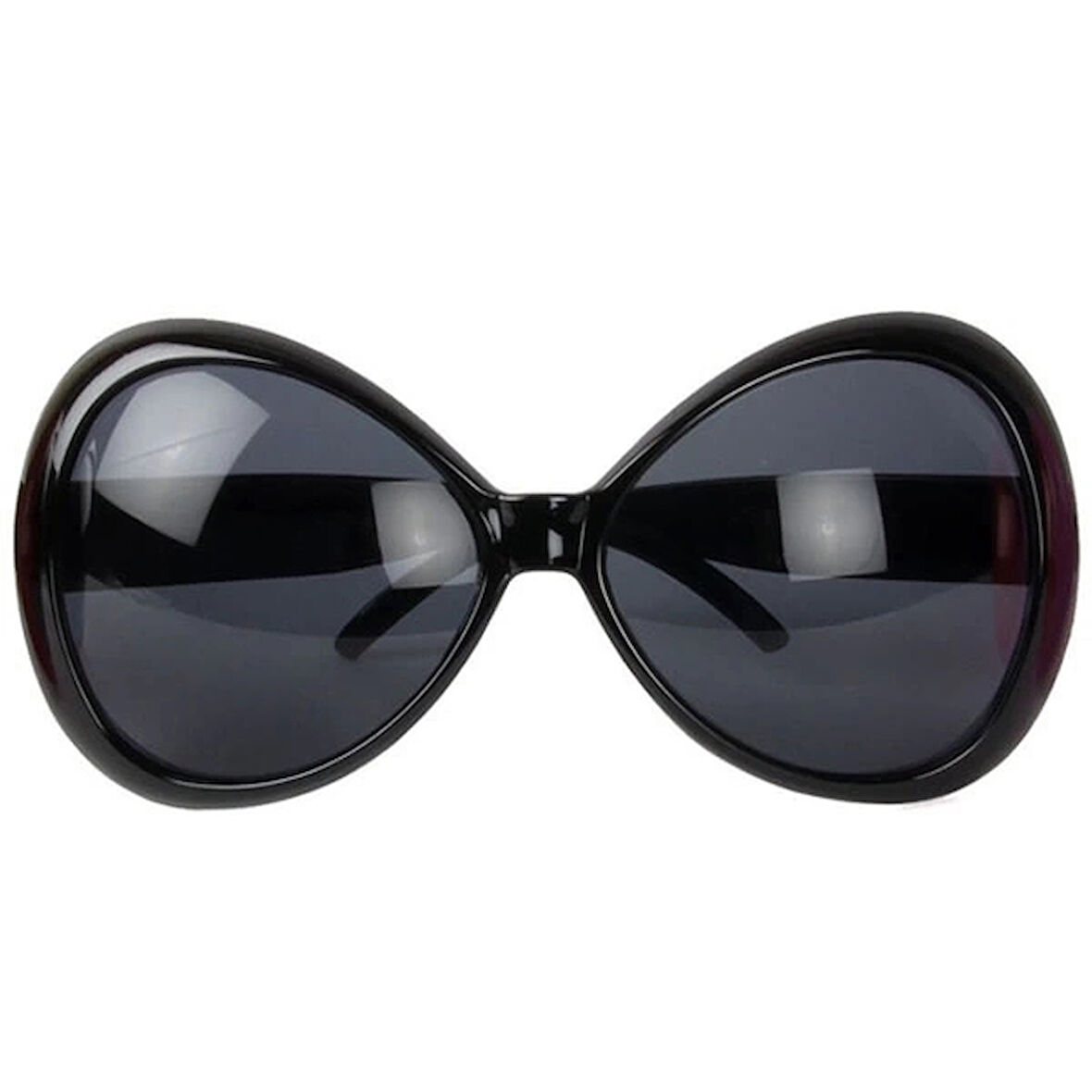 CEYLAN ADAM   70liYıllarSiyahRenkNostaljiYeşilçamPartiGözlüğü15X7cm