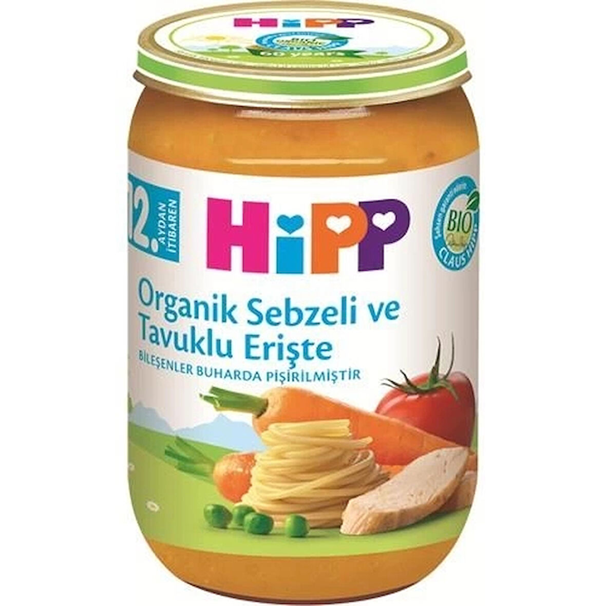 CEYLAN ADAM    p Organik Sebzeli Tavuklu Erişte 220 Gr