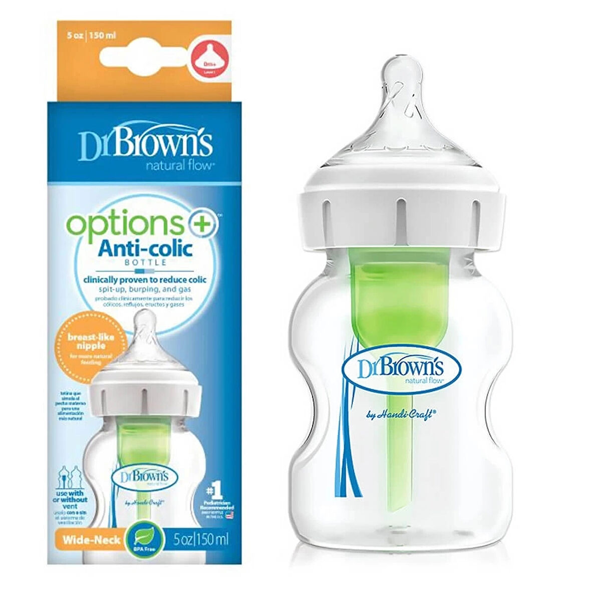 CEYLAN ADAM  Dr.Brown's PP Geniş Ağız Biberon 150 ml