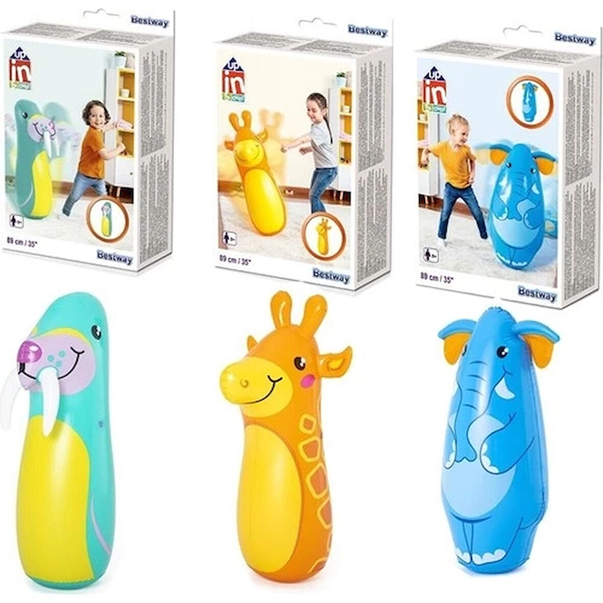 CEYLAN ADAM  Bestway Hayvan Figürlü Hacı Yatmaz 91 Cm 52152