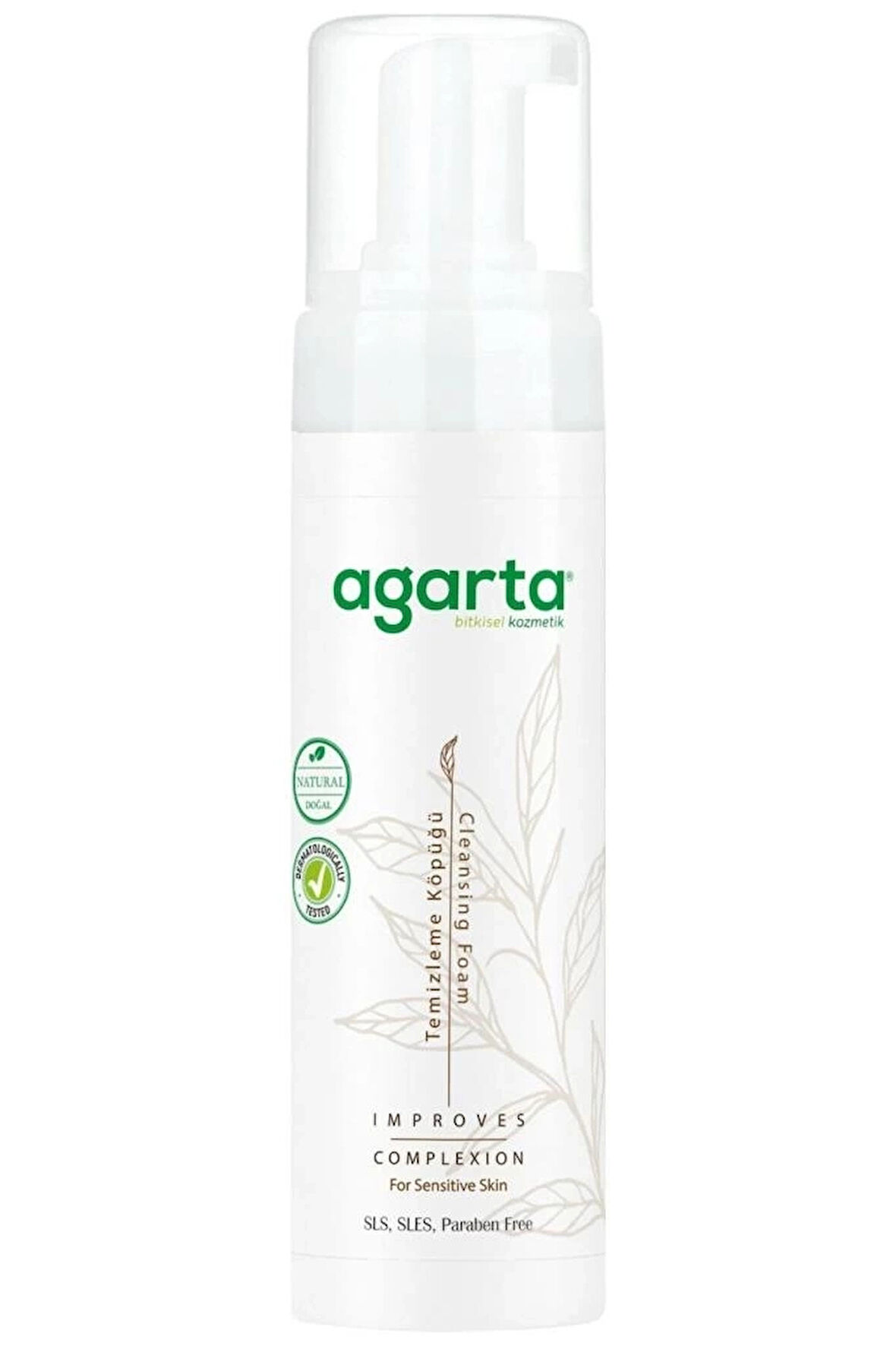 CEYLAN ADAM  Agarta Yüz Temizleme Köpüğü 225 ml