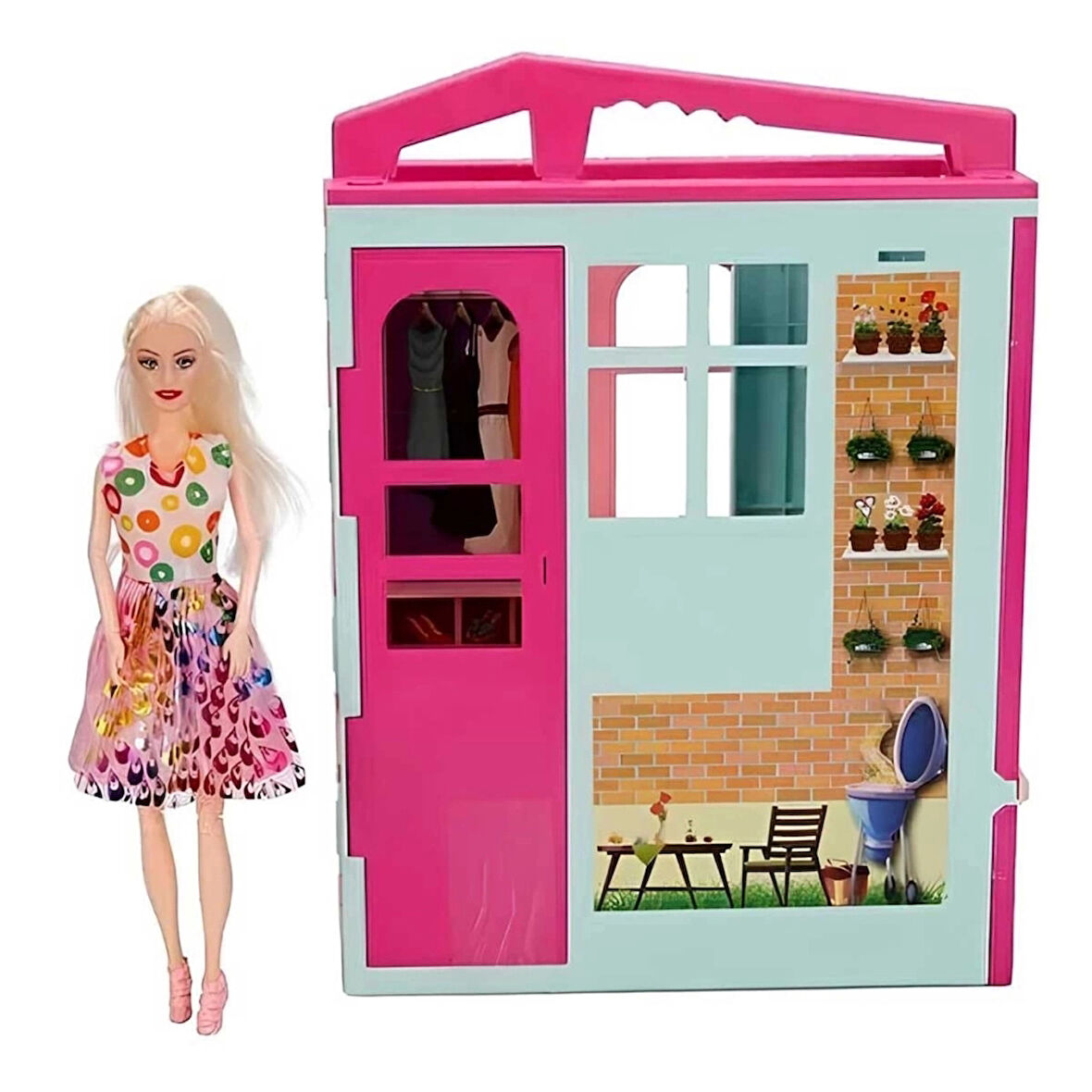 CEYLAN ADAM   Oydaş Cindy House Bebekli Oyun Evi 02617