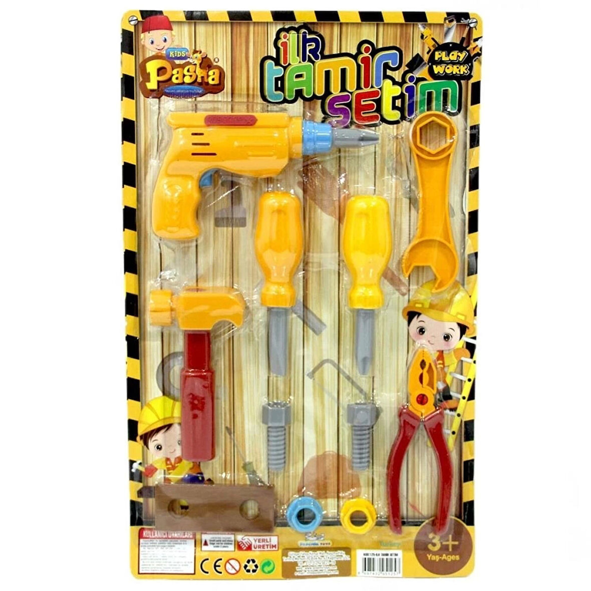 CEYLAN ADAM  Kartela 11 Parça Renkli Tamir Seti