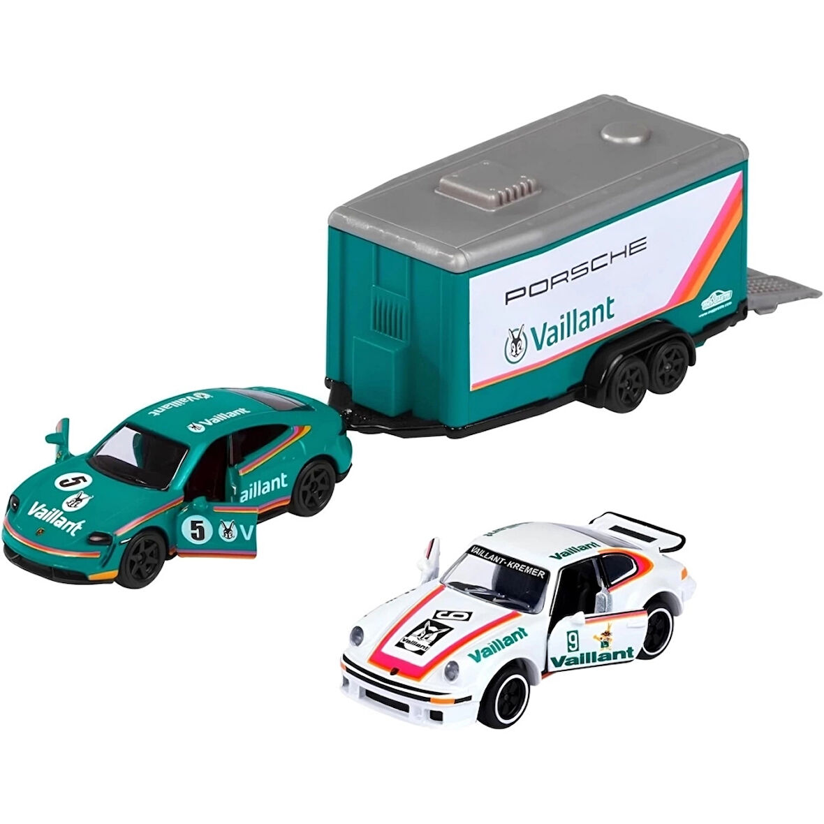 CEYLAN ADAM   Majorette Car Trailer Ford