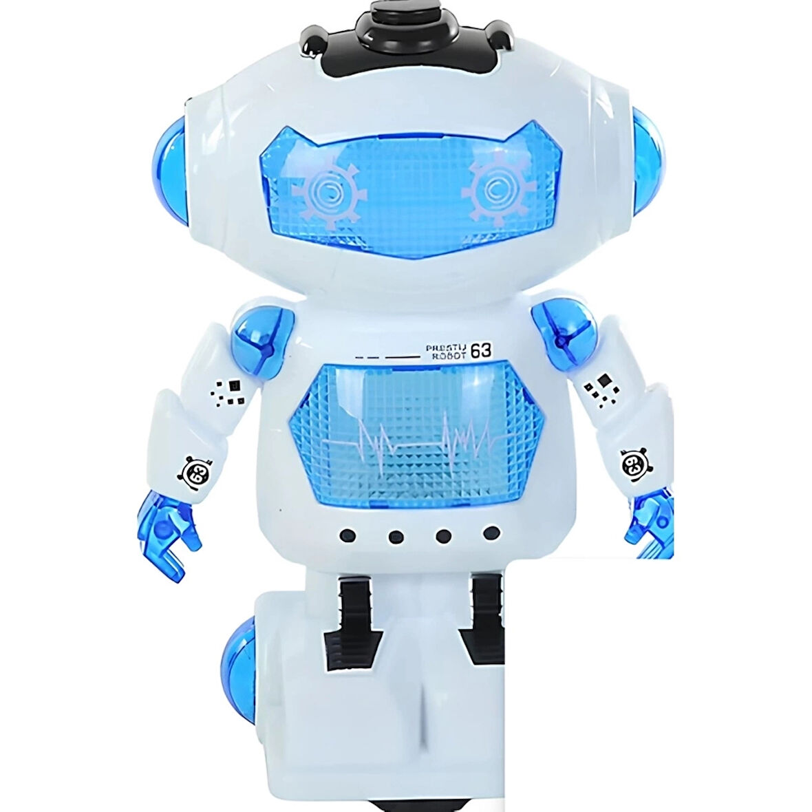 CEYLAN ADAM   Kutulu Yürüyen Sesli Işıklı Robot