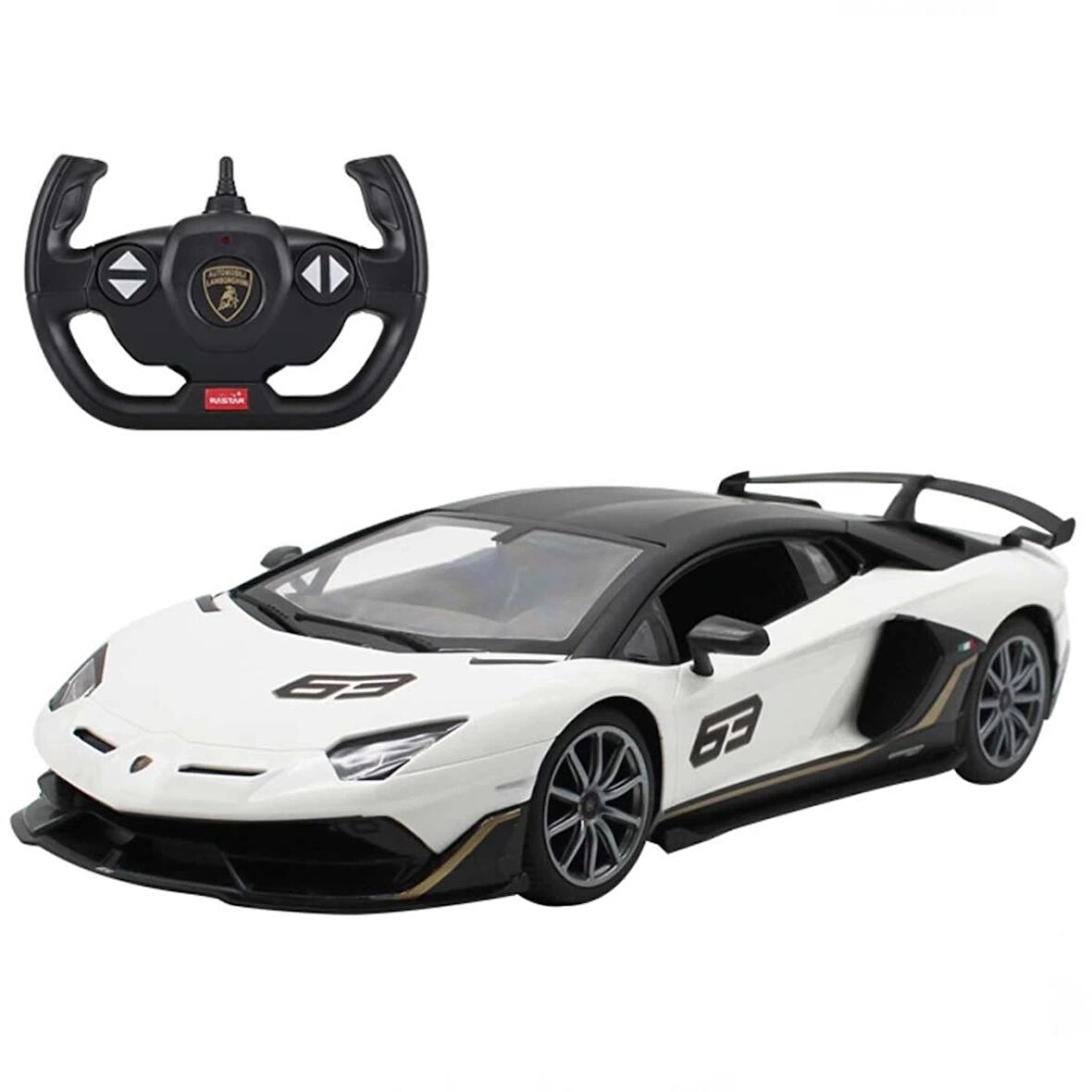 CEYLAN ADAM   1:14 Uzaktan Kumandalı Lamborghini Aventador SVJ Işıklı Araba