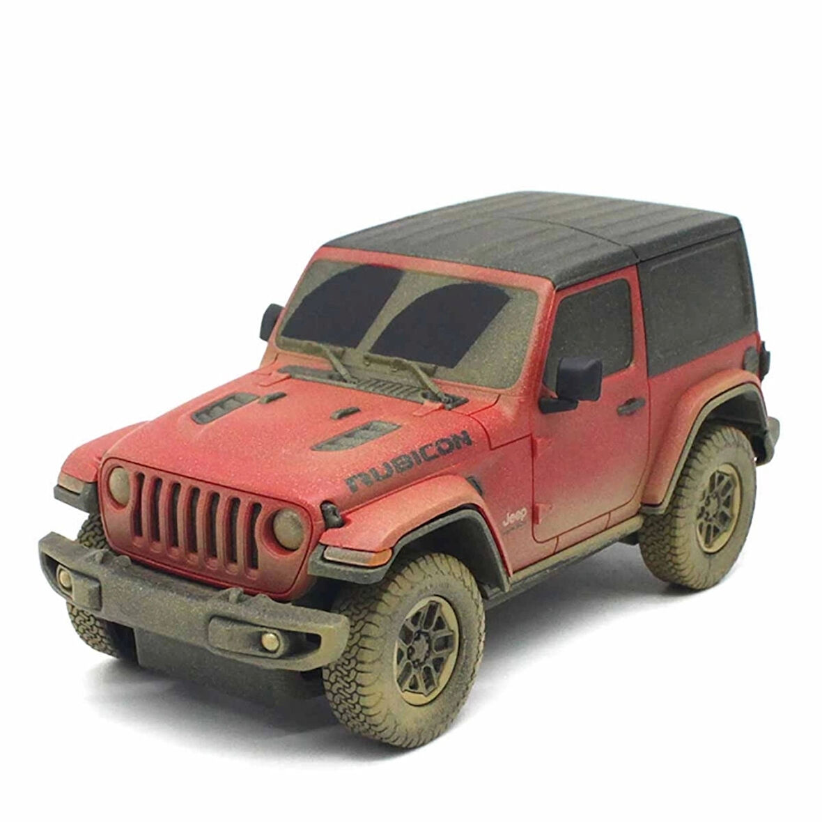 CEYLAN ADAM   1:24 Jeep Wrangler Rubicon Muddy Uzaktan Kumandalı Araba