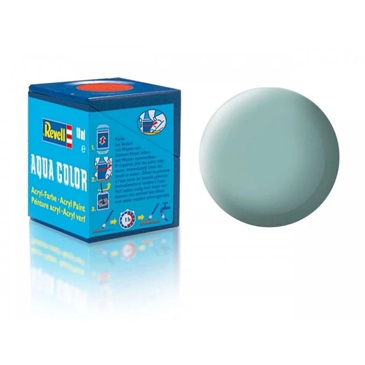 CEYLAN ADAM   Aqua Color Light Blue - Mat Boya- 18 ml