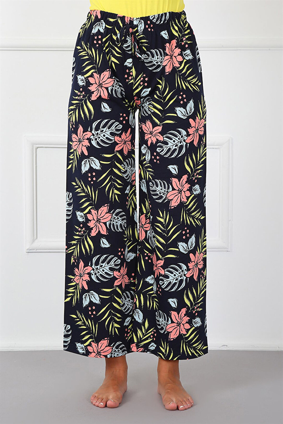 Bayan Pamuk Tek Alt Pijama 210012