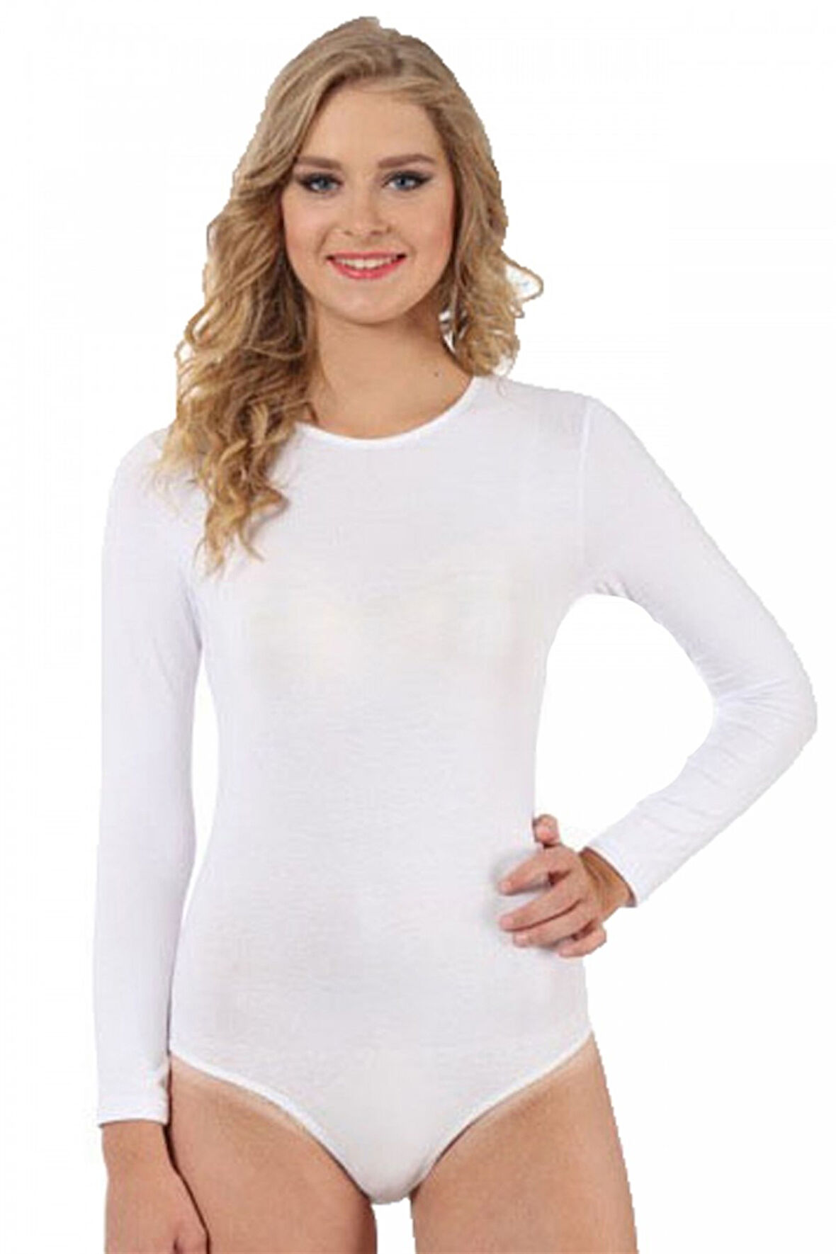 Bayan Uzun Kol Çıtçıtlı Body 244