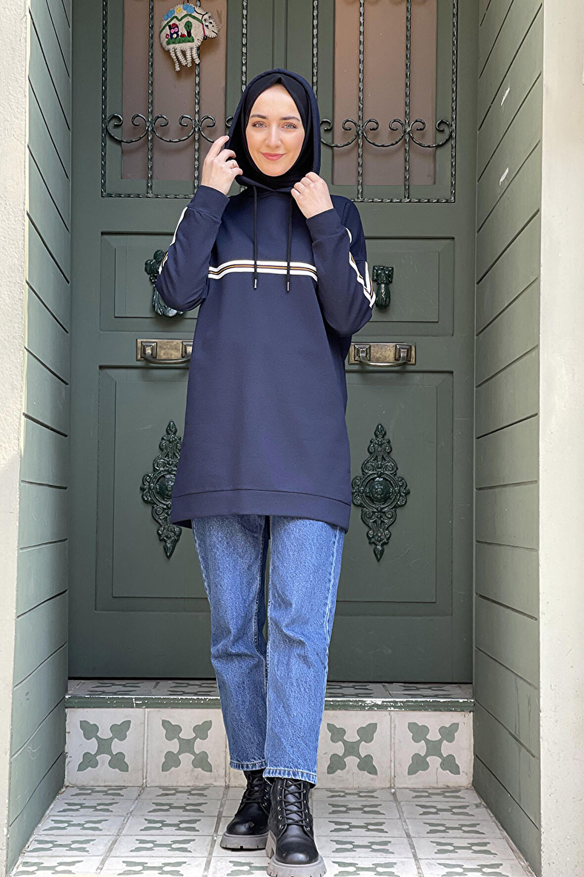 Desenli Tunik