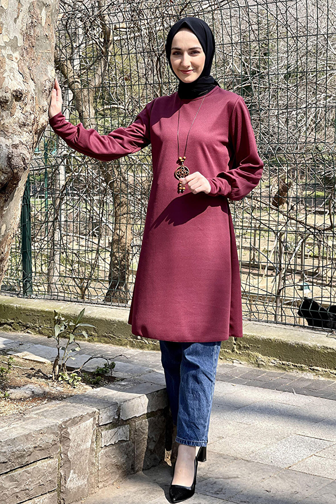 Desenli Tunik