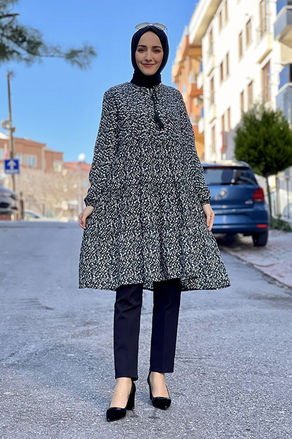 Desenli Tunik