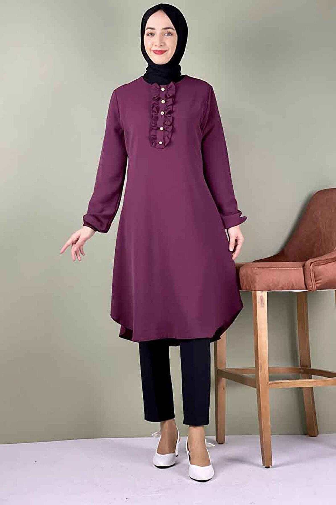 Desenli Tunik
