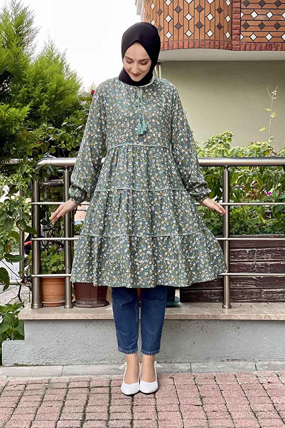 Desenli Tunik