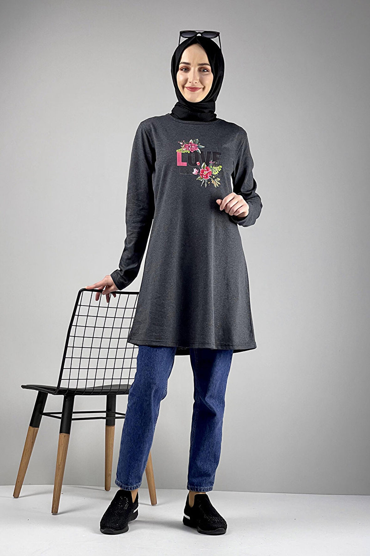 Desenli Tunik