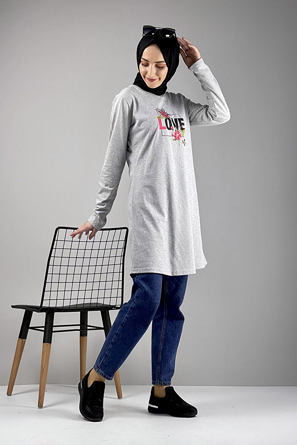 Desenli Tunik