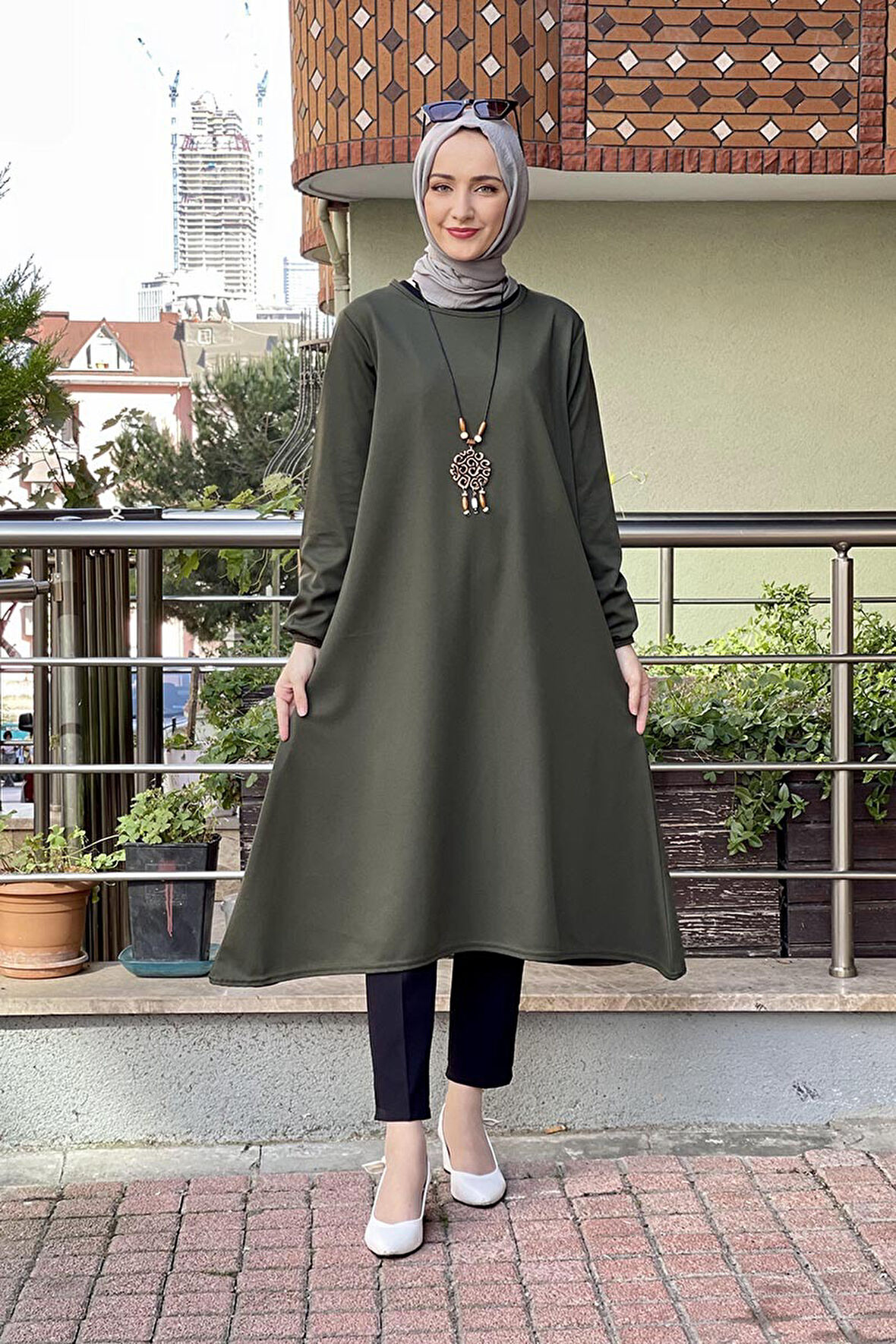 Desenli Tunik