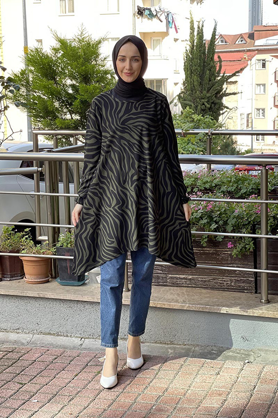 Desenli Tunik