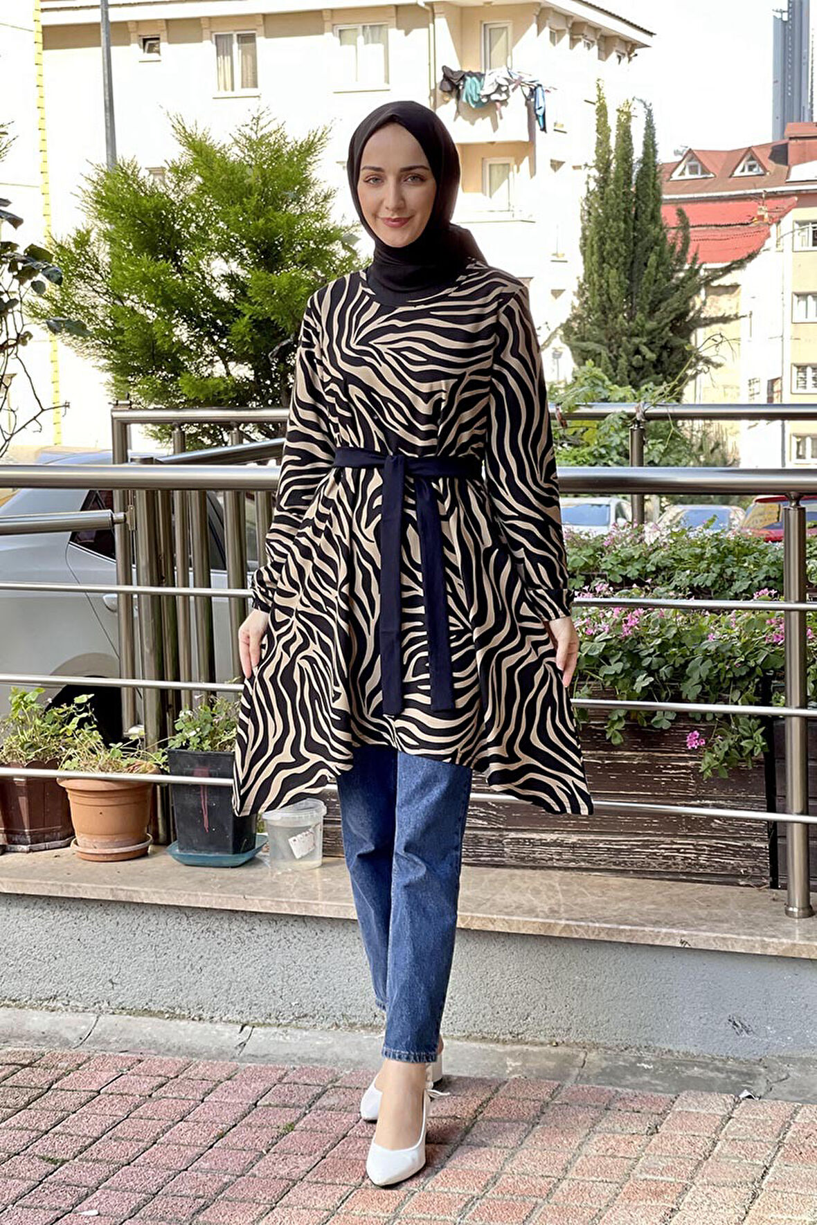 Desenli Tunik