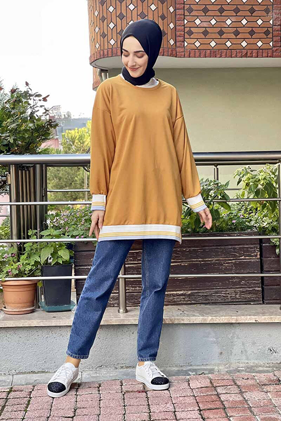 Desenli Tunik
