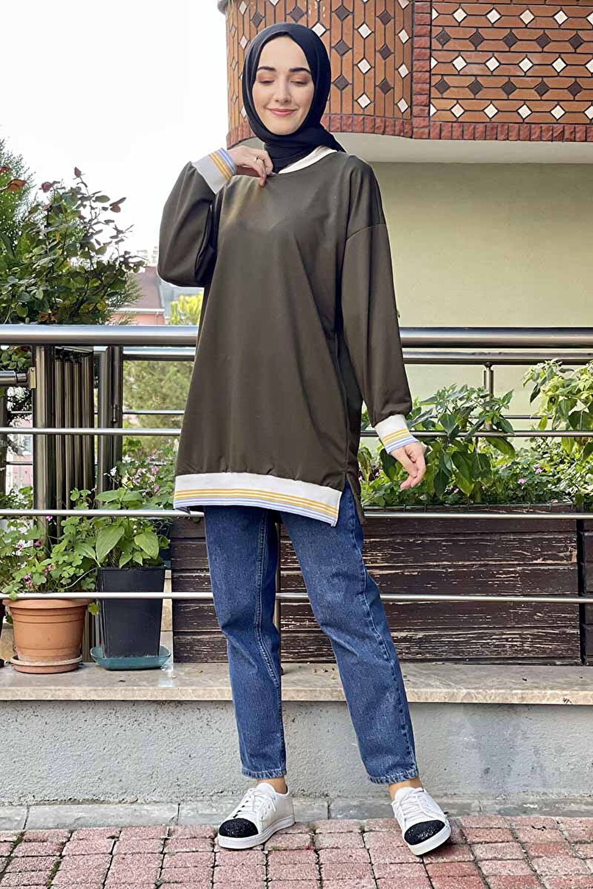 Desenli Tunik