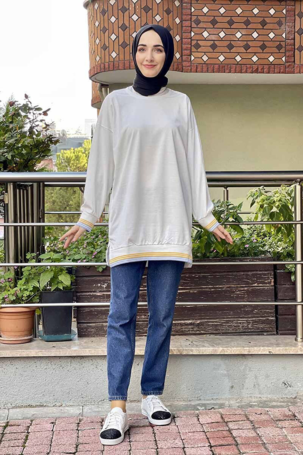 Desenli Tunik