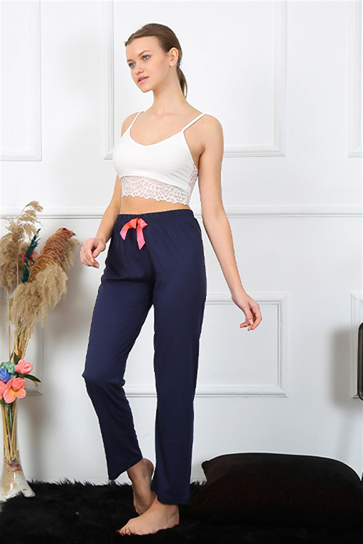 Kadın Pamuklu Alt Pijama 27468