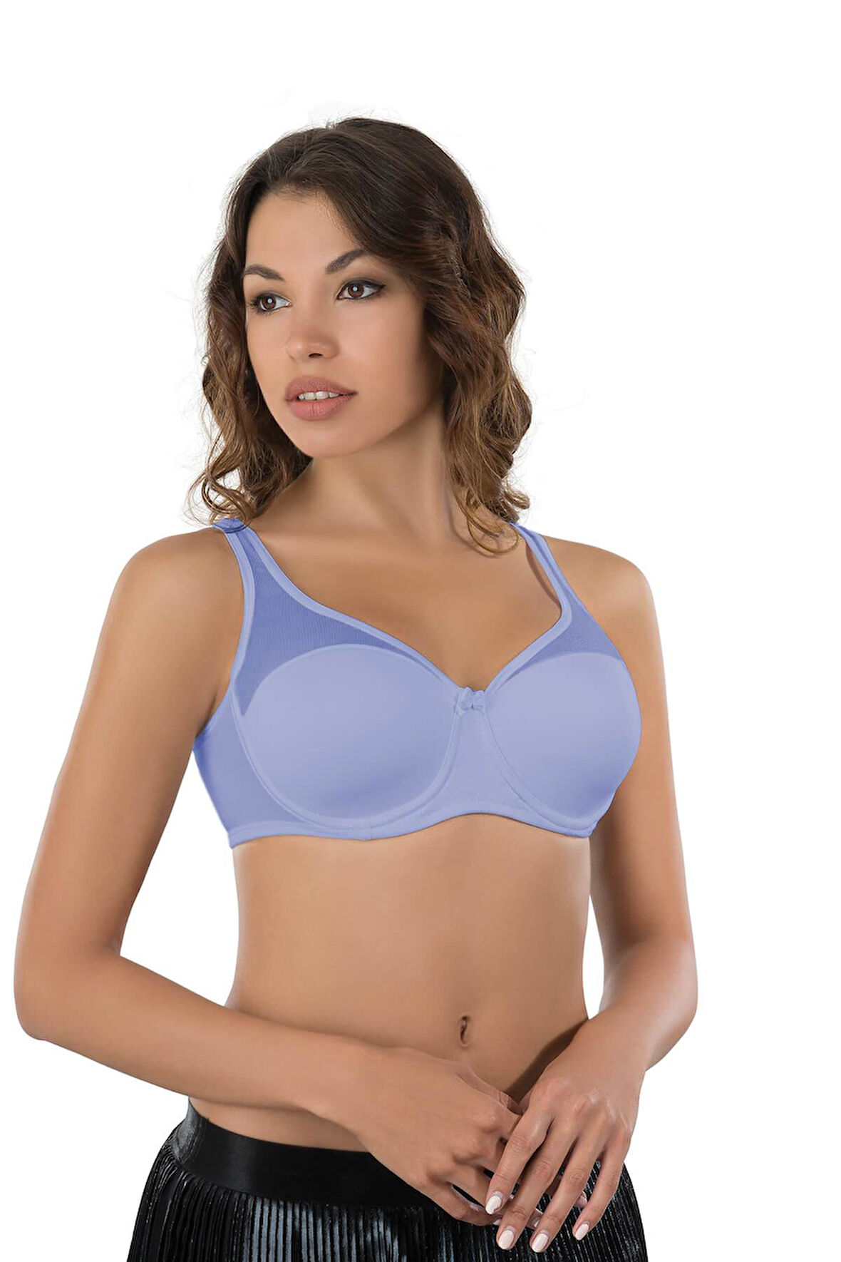 İndigo Mı Emay 167b Pedli Tül Toparlayıcı Sütyen