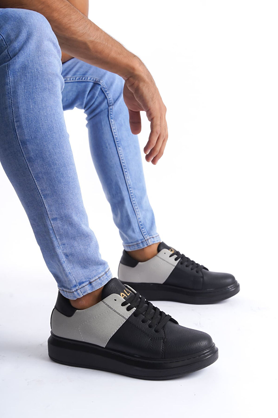 Bağcıklı Cilt Süet Erkek Günlük Sneaker Ayakkabı