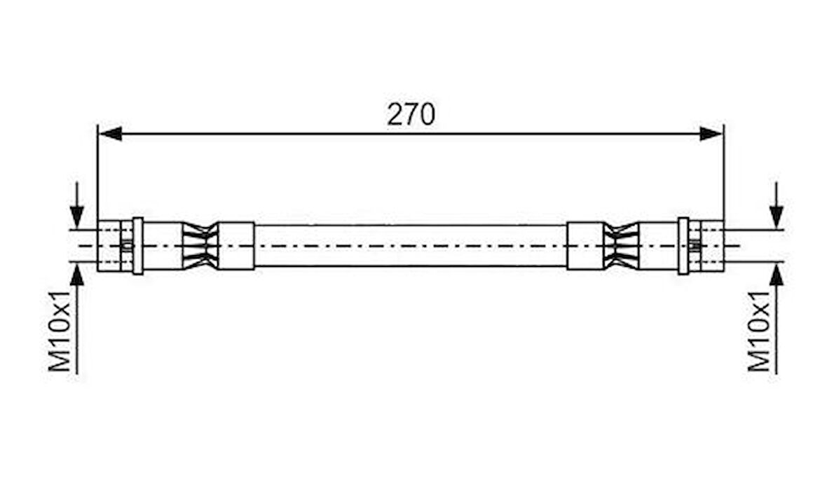 Mga 51911 Arka Fren Hortumu 100 90-93