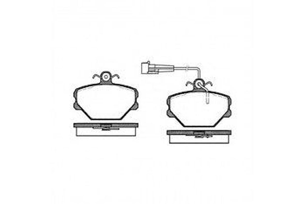 MGA Fren Balatası On-(Fiat: Tempra 1.6 ) (Wva21100)