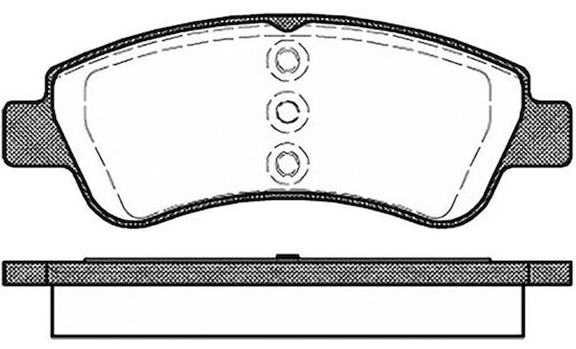 MGA 55161 Ön Fren Disk Balata WVA 23599 23954 Crossland X 14-207-107 1.4 16V-1.4 HDI 02-05 4254.75
